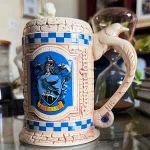 Harry Potter Ravenclaw Wizard Stein Ceramic Mug collectors Universal Studios Mug